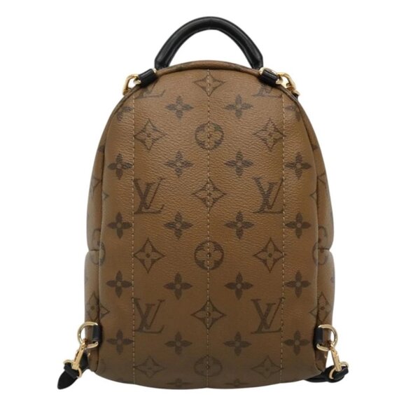 LOUIS VUITTON Monogram Reverse Palm Springs Mini Backpack M42411 LV Auth 112894 - Picture 2 of 16